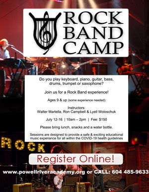 info about rock band camp